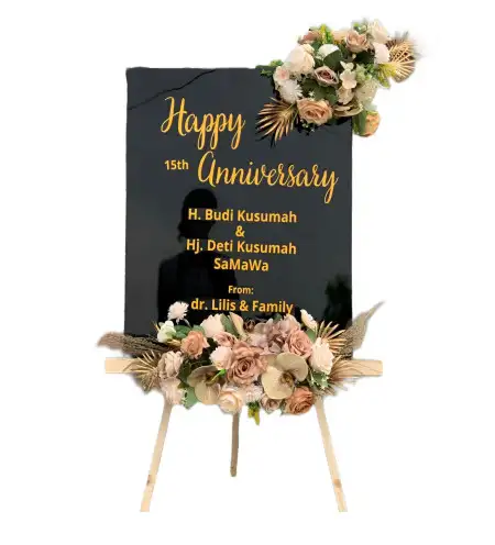 Papan Bunga Akrilik Samberan